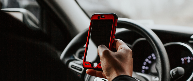 Smartphone et voiture